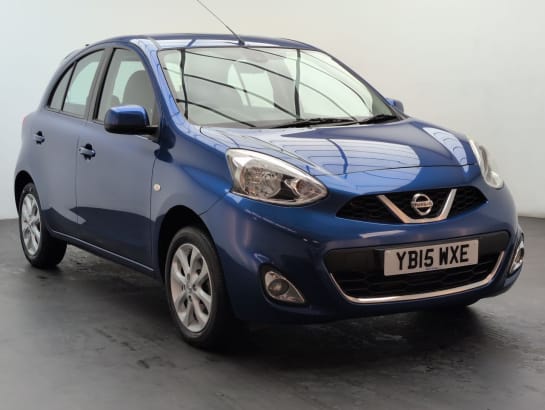 A null NISSAN MICRA 1.2 Acenta Hatchback 5dr Petrol CVT Euro 5 (80 ps) BLUETOOTH+BRAKE ASSIST