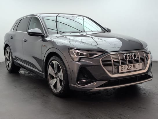 A null AUDI E-TRON 55 S line SUV 5dr Electric Auto quattro 95kWh (11kW Charger) (408 ps) PRIVA