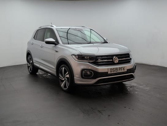 A null VOLKSWAGEN T-CROSS 1.0 TSI R-Line SUV 5dr Petrol Manual Euro 6 (s/s) (115 ps) - ALLOY, CLIMATE