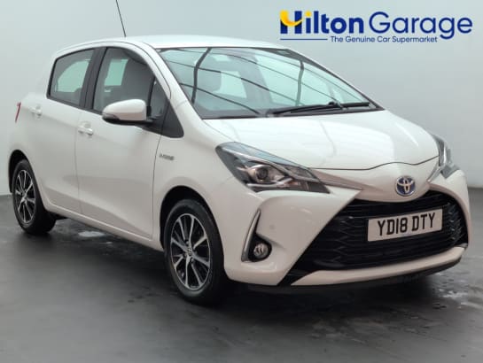 A 2018 TOYOTA YARIS 1.5 VVT-h Icon Tech Hatchback 5dr Petrol Hybrid E-CVT Euro 6 (s/s) (100 ps)