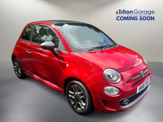 A null FIAT 500C 0.9 TwinAir S Convertible 2dr Petrol Manual Euro 6 (s/s) (85 bhp) BLUETOOTH