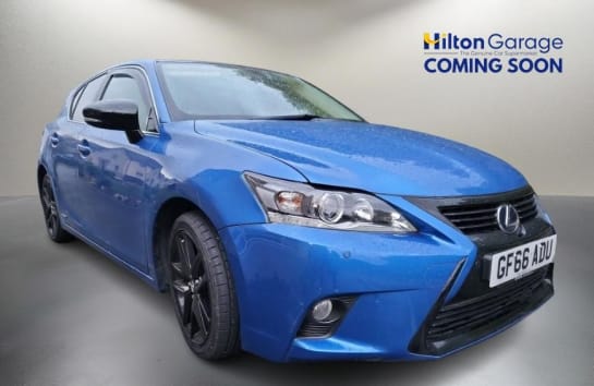 A null LEXUS CT 1.8 200h Sport Hatchback 5dr Petrol Hybrid CVT Euro 6 (s/s) (136 ps) BLUETO