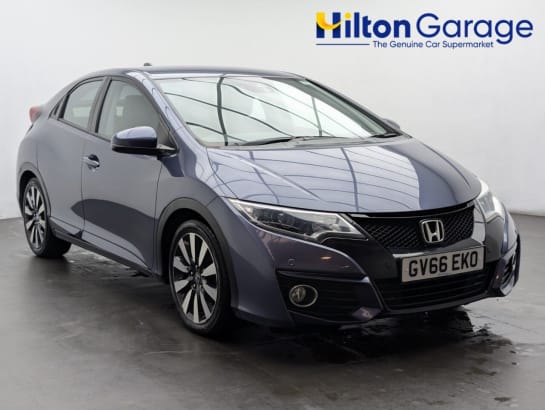 A 2016 HONDA CIVIC 1.8 i-VTEC SE Plus (Navi) Hatchback 5dr Petrol Manual Euro 6 (s/s) (142 ps)