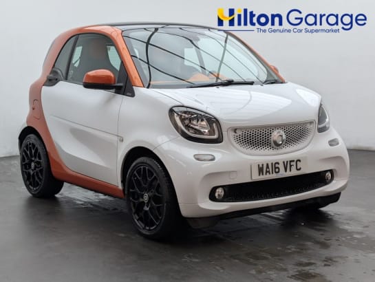 A 2016 SMART FORTWO 0.9T Edition 1 Coupe 2dr Petrol Manual Euro 6 (s/s) (90 ps) - SAT NAV + PAN
