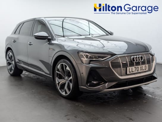 A 2020 AUDI E-TRON 50 S line SUV 5dr Electric Auto quattro 71.2kWh (313 ps) - SAT NAV + PRIVAC