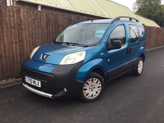 A 2010 PEUGEOT BIPPER HDI TEPEE OUTDOOR