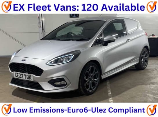 A null FORD FIESTA VAN Sport 1.0T EcoBoost MHEV Sport Euro 6 125 Bhp * ONLY 47,156 * LOW MILES | E