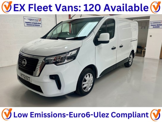 A 2022 NISSAN PRIMASTAR 2.0 dCi 28 Acenta L1 SWB 110 BHP * 17,765 * AIR CON * LOW MILES - EX FLEET