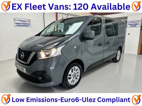 A null NISSAN NV300 2.0 dCi 30 Tekna Crew Van Double Cab L1 H1 145BHP * 30,160 * CREW CAB VAN *