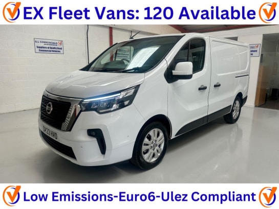 A 2023 NISSAN PRIMASTAR 2.0 dCi 28 Tekna L1 Euro 6 130 BHP * 5,822 * L1 SWB * LOW MILES - EX FLEET