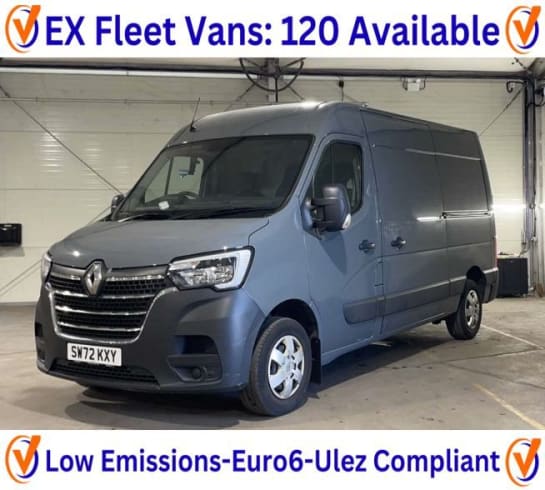 A null RENAULT MASTER 2.3 dCi 35 Business+ FWD MWB Medium Roof * 40,924 * L2H2 EURO 6 * LOW MILES