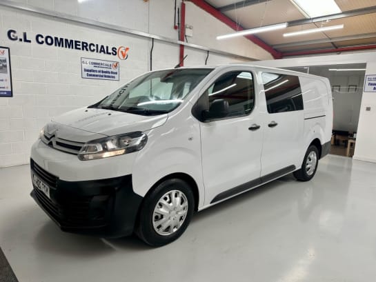A 2022 CITROEN DISPATCH 2.0 BlueHDi 1200 Enterprise Pro XL Crew Van Double Cab LWB 145 BHP * CREW C