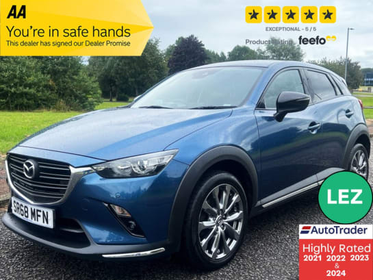 A null MAZDA CX-3 2.0 SKYACTIV-G Sport Black+ SUV 5dr Petrol Manual Euro 6 (s/s) (121 ps) Par