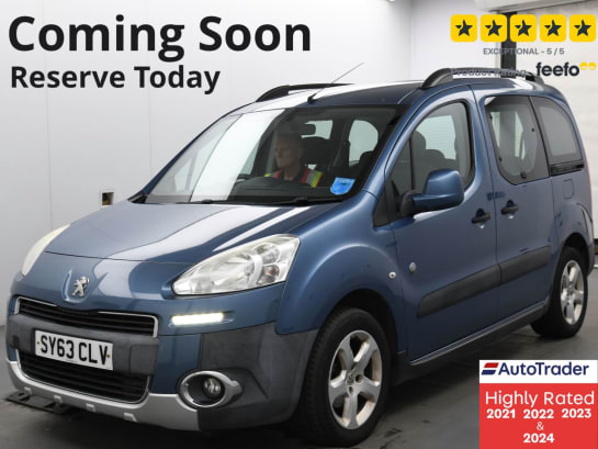 A null PEUGEOT PARTNER TEPEE 1.6 HDi Tepee Outdoor MPV 5dr Diesel Manual (135 g/km, 92 bhp) Part Exchang