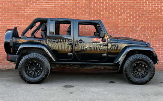 A 2015 JEEP WRANGLER CRD BLACK EDITION II UNLIMITED