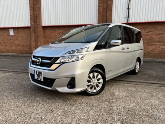 A null NISSAN SERENA 2.0 PURE DRIVE S-HYBRID PETROL AUTO 8 SEATS REVCAM, 2 PWR DOORS, ULEZ, 2 KE