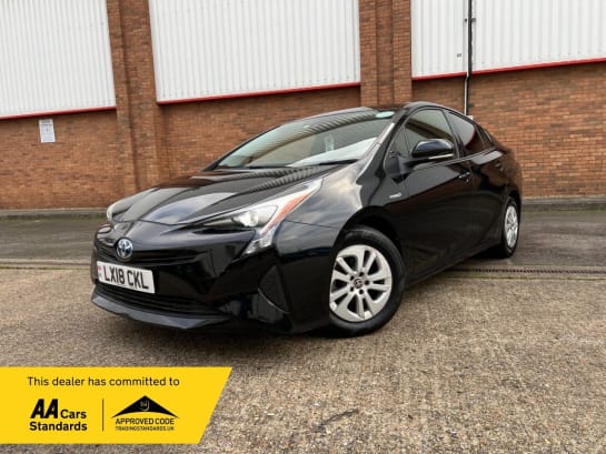 A null TOYOTA PRIUS 1.8 VVT-h Active CVT Euro 6 (s/s) 5dr PCO BADGE, WARRANTY, SERVICE, MOT