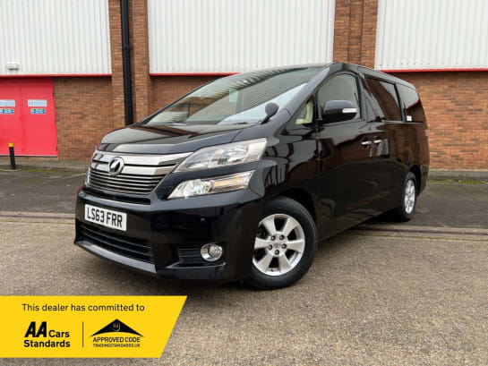 A null TOYOTA VELLFIRE 2.4 CVT PETROL 8 SEATS 24185 S PRIME SATNAV, ANDROID AUTO, 2 PWR DOORS