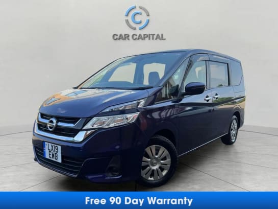 A null NISSAN SERENA 2.0 PURE DRIVE S PETROL CVT 8 SEATS SERVICE, ULEZ, SLIDING DOOR, MOT