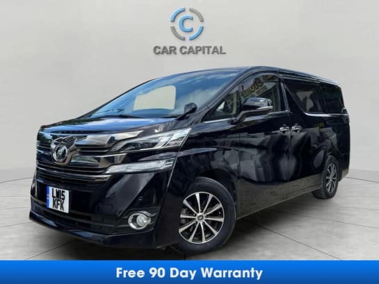 A null TOYOTA VELLFIRE 2.4 CVT PETROL 8 SEATS 240 S PLATINUM EDITION HPI CLEAR, WARRANTY, MOT, SER