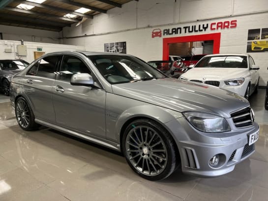 A 2008 MERCEDES C CLASS C63 AMG