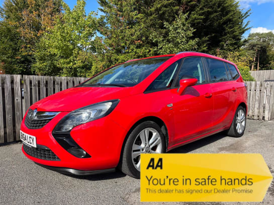 A 2014 VAUXHALL ZAFIRA TOURER 1.4T 16V SRi Euro 5 5dr