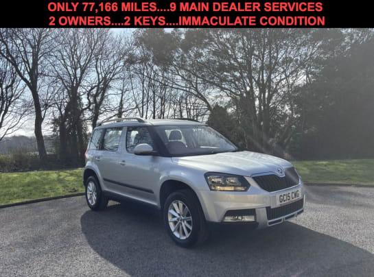 A null SKODA YETI 1.2 TSI S Outdoor 5dr Petrol Manual Euro 5 (105 ps) 9 SERVICES....2 KEYS...