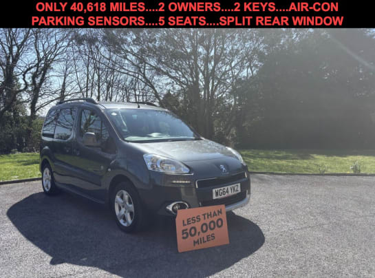 A null PEUGEOT PARTNER TEPEE 1.6 HDi Tepee Outdoor MPV 5dr Diesel Manual (139 g/km, 115 bhp) LOW MILES..