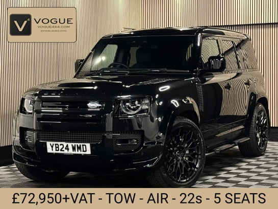 A 2024 LAND ROVER DEFENDER 110 3.0 D300 MHEV X-Dynamic HSE Hard Top SUV 5dr Diesel Auto 4WD MWB Euro 6 (s/s) (300 ps)