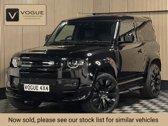 A 2024 LAND ROVER DEFENDER 90 3.0 D250 MHEV X-Dynamic HSE Hard Top SUV 3dr Diesel Auto 4WD SWB Euro 6 (s/s) (250 ps)
