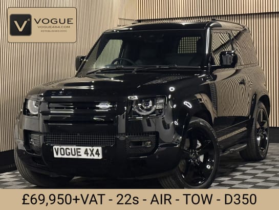 A 2025 LAND ROVER DEFENDER 90 3.0 D350 MHEV X-Dynamic HSE Hard Top SUV 3dr Diesel Auto 4WD SWB Euro 6 (s/s) (350 ps)