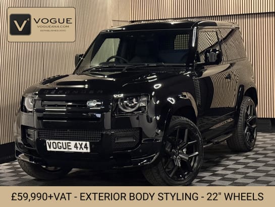 A 2025 LAND ROVER DEFENDER 90 3.0 D250 MHEV S Hard Top SUV 3dr Diesel Auto 4WD SWB Euro 6 (s/s) (250 ps)