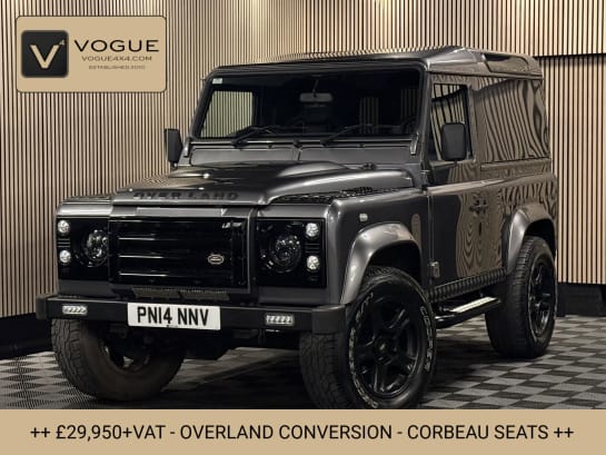 A 2014 LAND ROVER DEFENDER 90 2.2 TDCi XS Hard Top SUV 3dr Diesel Manual 4WD SWB Euro 5 (122 ps)