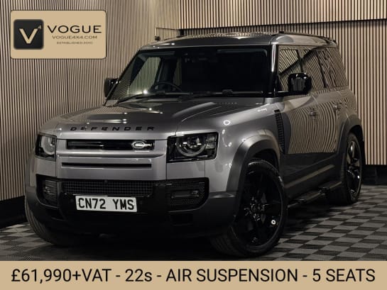 A 2022 LAND ROVER DEFENDER 110 3.0 D250 MHEV SE Hard Top SUV 5dr Diesel Auto 4WD MWB Euro 6 (s/s) (250 ps)
