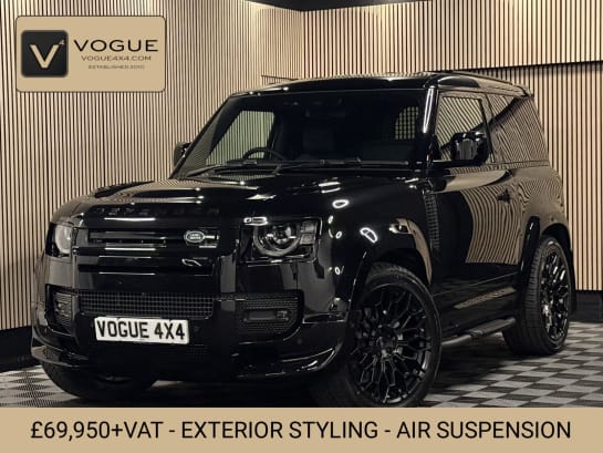 A 2025 LAND ROVER DEFENDER 90 3.0 D250 MHEV X-Dynamic HSE Hard Top SUV 3dr Diesel Auto 4WD SWB Euro 6 (s/s) (250 ps)