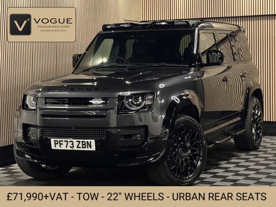 A 2023 LAND ROVER DEFENDER 110 3.0 D300 MHEV X-Dynamic HSE Hard Top SUV 5dr Diesel Auto 4WD MWB Euro 6 (s/s) (300 ps)