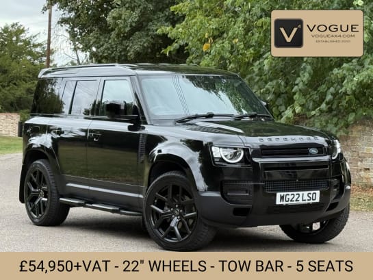 A 2022 LAND ROVER DEFENDER 110 3.0 D250 MHEV S Hard Top SUV 5dr Diesel Auto 4WD MWB Euro 6 (s/s) (250 ps)