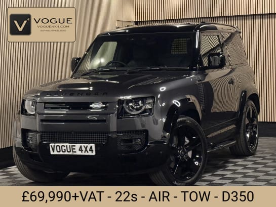 A null LAND ROVER DEFENDER 90 3.0 D350 MHEV X-Dynamic HSE Hard Top SUV 3dr Diesel Auto 4WD SWB Euro 6 (s/s) (350 ps)