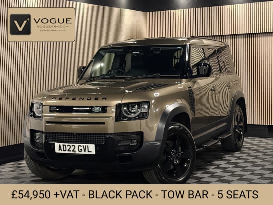 A 2022 LAND ROVER DEFENDER 110 3.0 D250 MHEV SE Hard Top SUV 5dr Diesel Auto 4WD MWB Euro 6 (s/s) (250 ps)