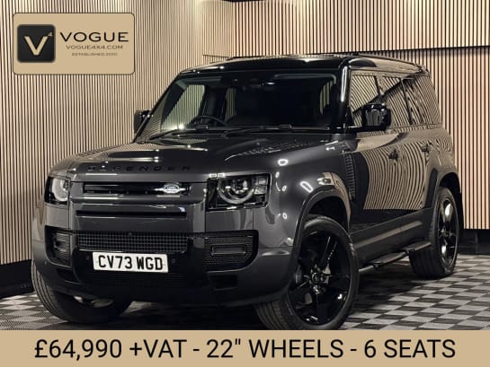A 2024 LAND ROVER DEFENDER 110 3.0 D250 MHEV SE Hard Top SUV 5dr Diesel Auto 4WD MWB Euro 6 (s/s) (250 ps)