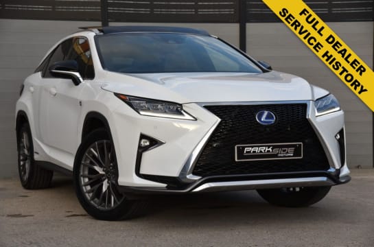 A null LEXUS RX 3.5 450h V6 F Sport SUV 5dr Petrol Hybrid CVT 4WD Euro 6 (s/s) (313 ps) ADA