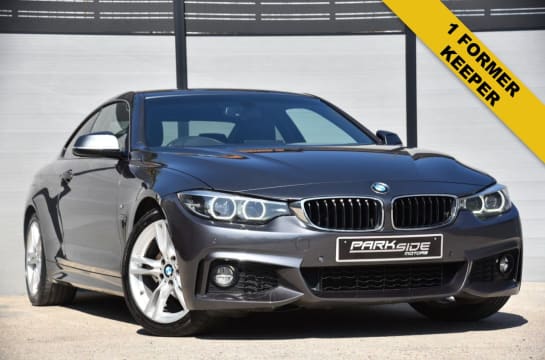 A null BMW 4 SERIES 2.0 420i M Sport Coupe 2dr Petrol Auto Euro 6 (s/s) (184 ps) LEATHER | PRIV