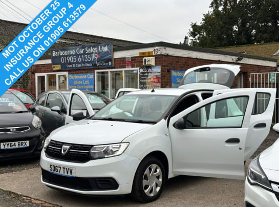 A null DACIA SANDERO 1.0 SCe Ambiance Hatchback 5dr Petrol Manual Euro 6 (75 ps) 5 door, Low mil