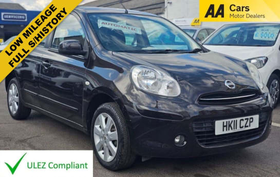 A null NISSAN MICRA 1.2 AUTOMATIC ACENTA 5d 79 BHP FULL SERVICE HISTORY,MOT 13/11/2025