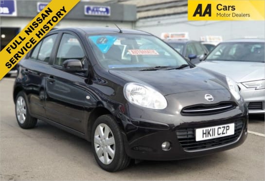 A null NISSAN MICRA 1.2 AUTOMATIC ACENTA 5d 79 BHP FULL SERVICE HISTORY,MOT 13/11/2025