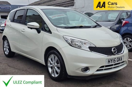 A null NISSAN NOTE AUTOMATIC 1.2 TEKNA DIG-S 5d 98 BHP VERY LOW MILEAGE,360 REVERSE CAMERA