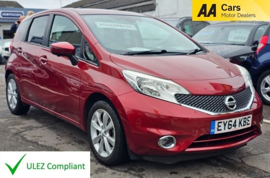 A null NISSAN NOTE AUTOMATIC 1.2 ACENTA PREMIUM SAFETY DIG-S 5d 98 BHP 360 REVERSE CAMERA,SAT/