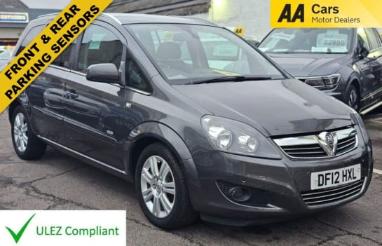 A null VAUXHALL ZAFIRA 7 SEATER 1.6 16V Design MPV 5dr Petrol Manual Euro 5 (SNav) (115 ps) 7 SEAT