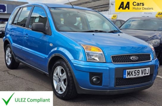 A null FORD FUSION AUTOMATIC 1.6 Zetec Hatchback 5dr Petrol Automatic (179 g/km, 99 bhp) FULL