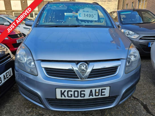 A null VAUXHALL ZAFIRA 1.6 16V Life MPV 5dr Petrol Manual Euro 4 (100 bhp) NEW CLUTCH (95,000 MILE